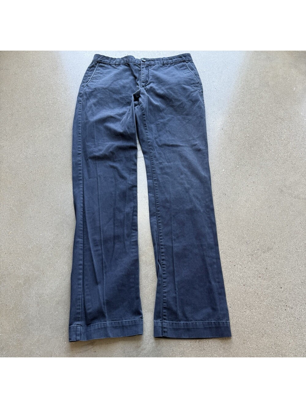 J. Press Chino Pants Mens 33x34 Navy Blue Trunk Club Exclusive Cotton
